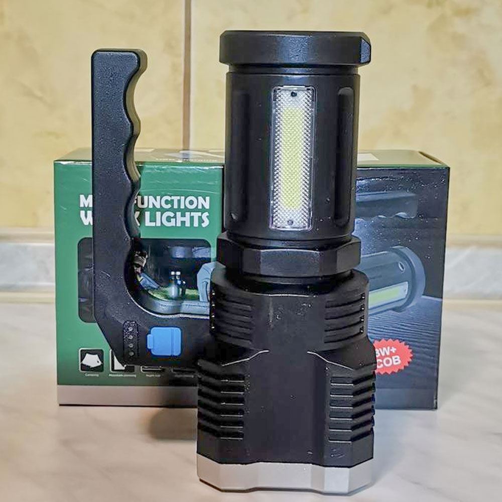 Ліхтар ручний акумуляторний з боковою панеллю 606 Multifunction Work Lights від USB