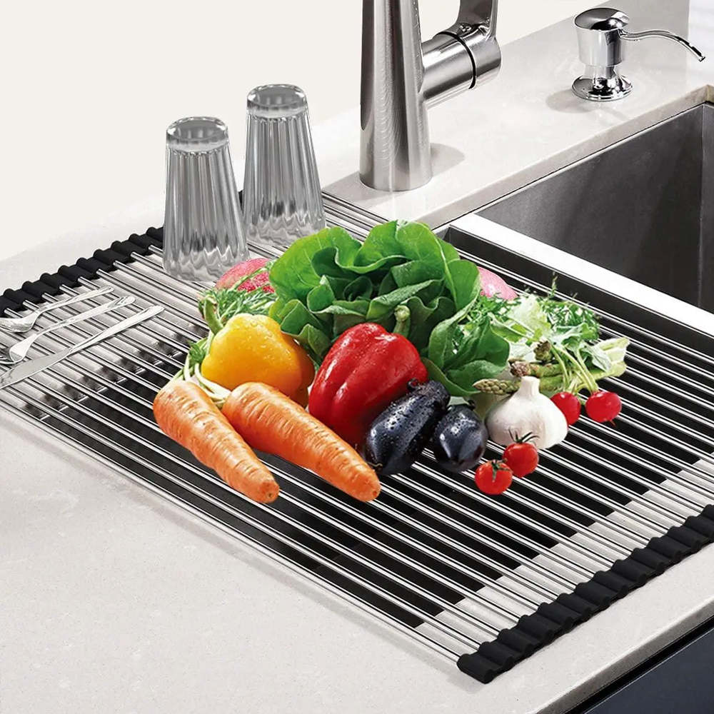 Сушка для посуду на раковину KitchenWare EasyDry 37х22 см (HA-359)