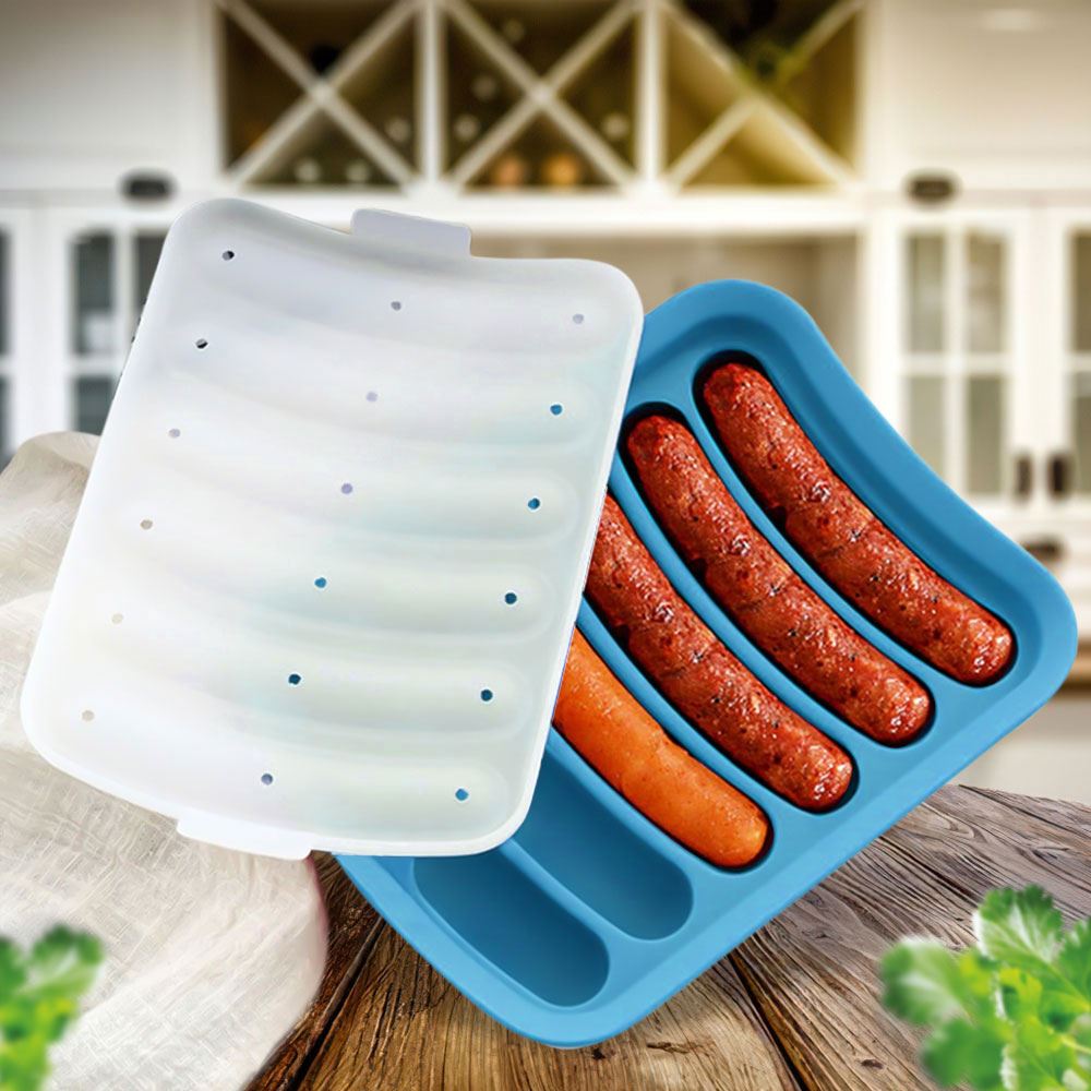 Силіконова форма для сосисок ковбасок Sausage Silicone Mold