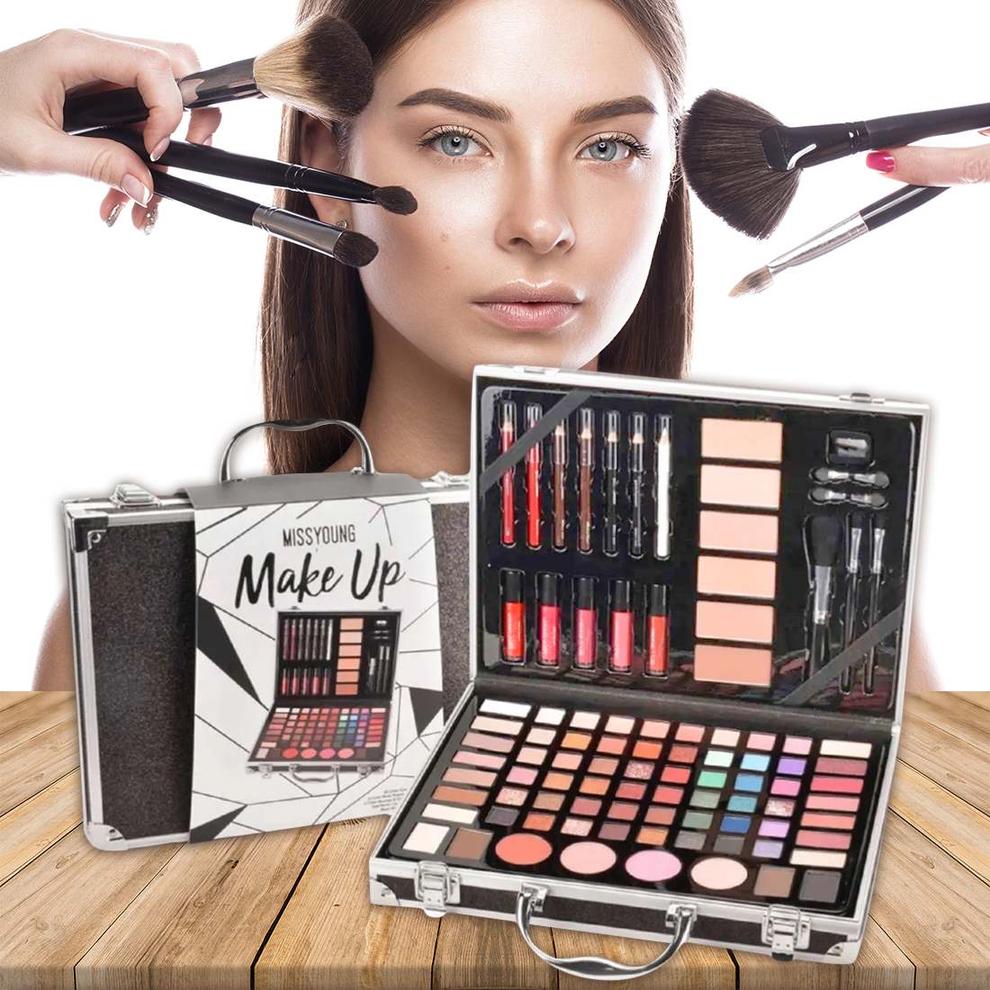 Подарункова валіза з косметикою Professional Makeup GM20250-1