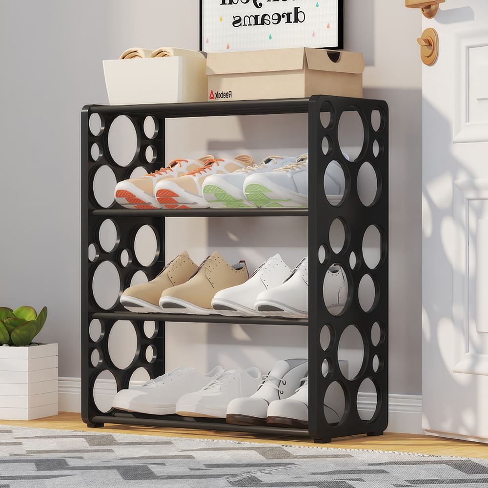 Органайзер для взуття на 4 полиці Shoe rack YX9116 45,5х20х51,6 см, метал, пластик (2146)