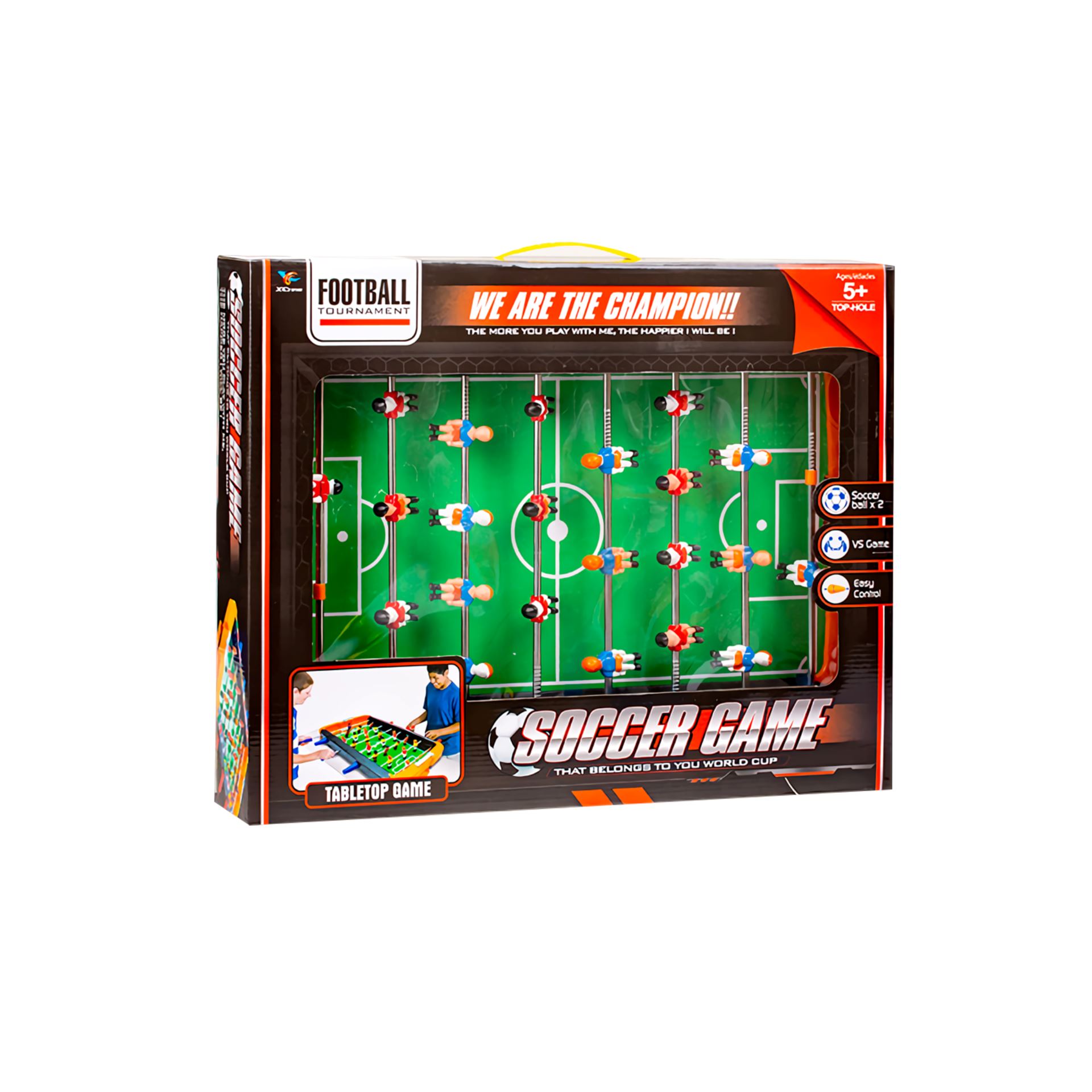 Настільна дитяча гра футбол на двох SOCCER GAME 2183/E105