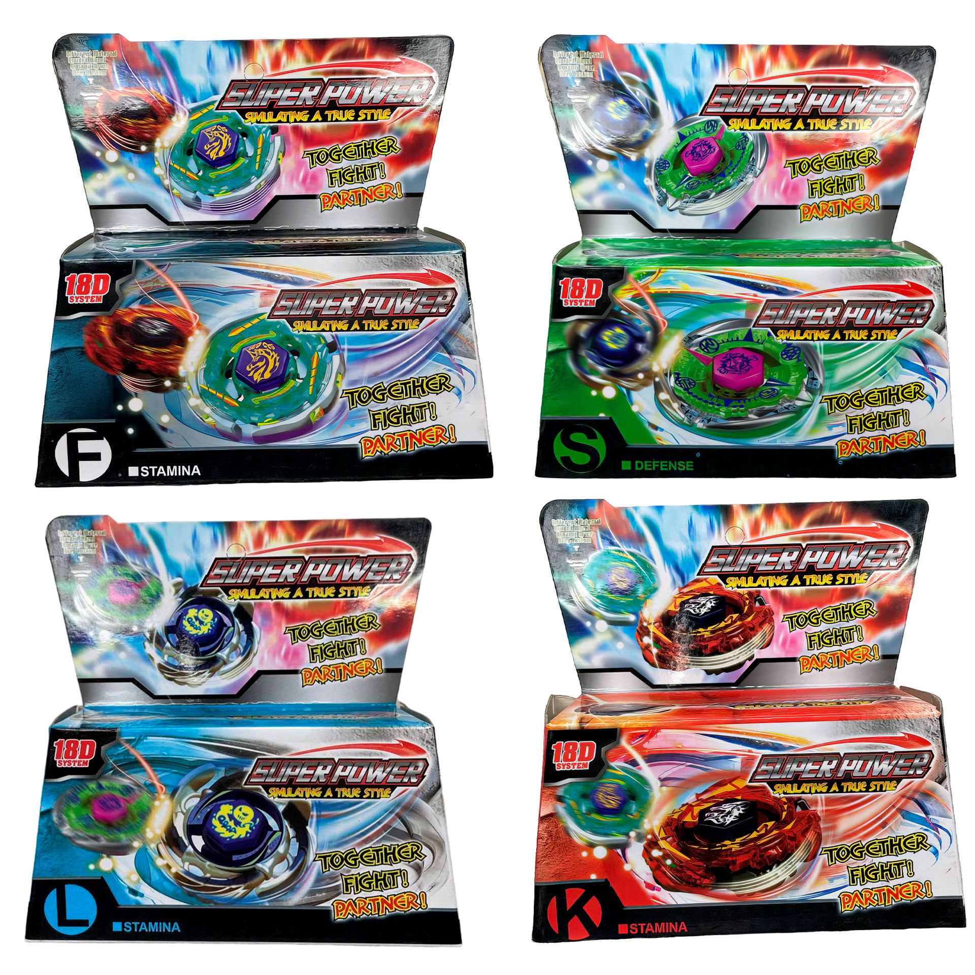 Інтерактивна дитяча пускова іграшка дзига Beyblade 836 Super Power 18D в асортименті