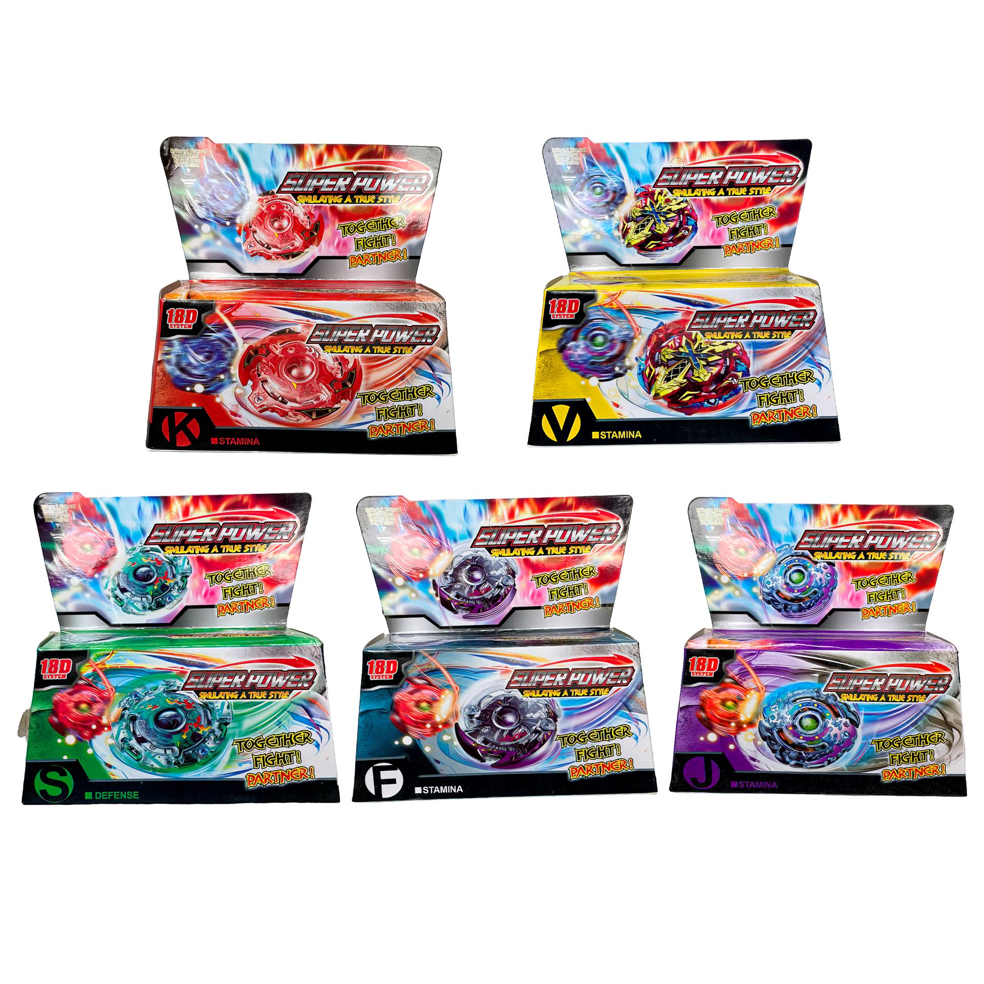 Інтерактивна дитяча пускова іграшка дзига Beyblade 82022 Super Power 18D в асортименті