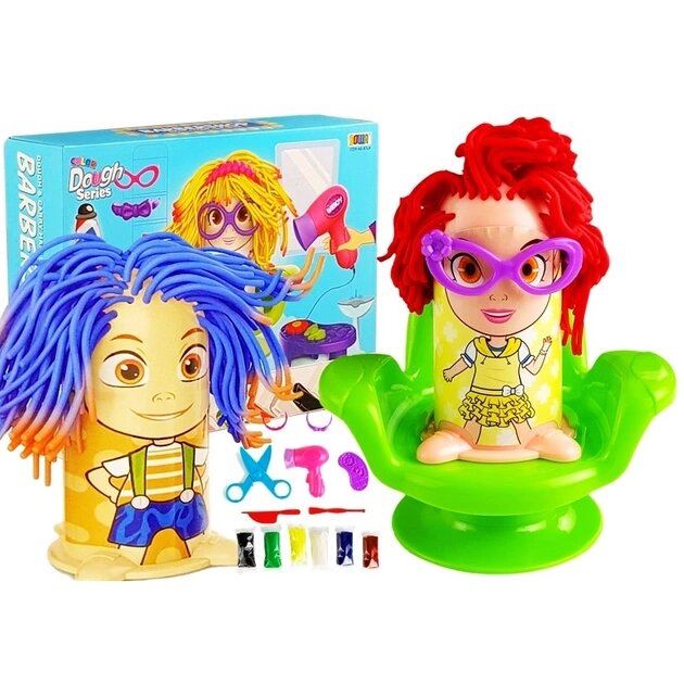 Набір для ліплення в валізі Soft Toy Hairdresser Toy