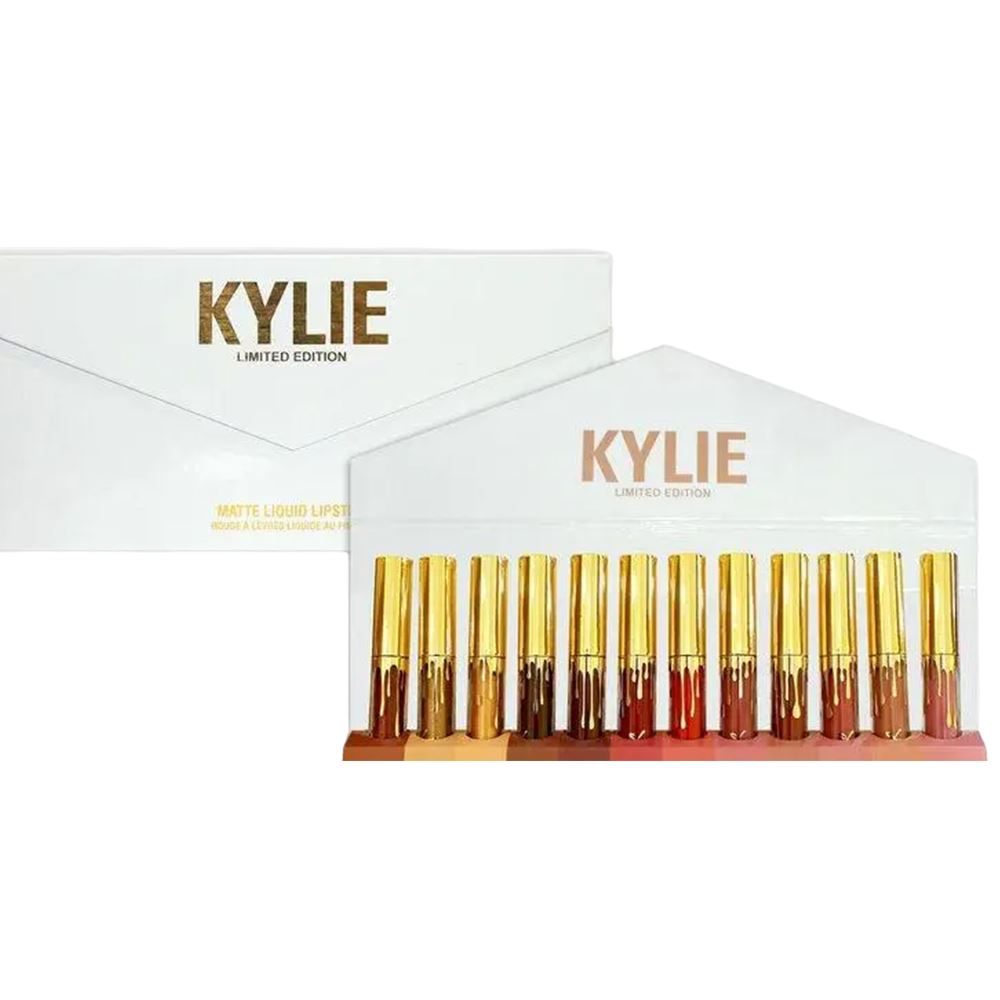 Рідка помада Kylie Limited Edition Matte Liquid Lipstick (конверт) - 12 шт. (AHMD)