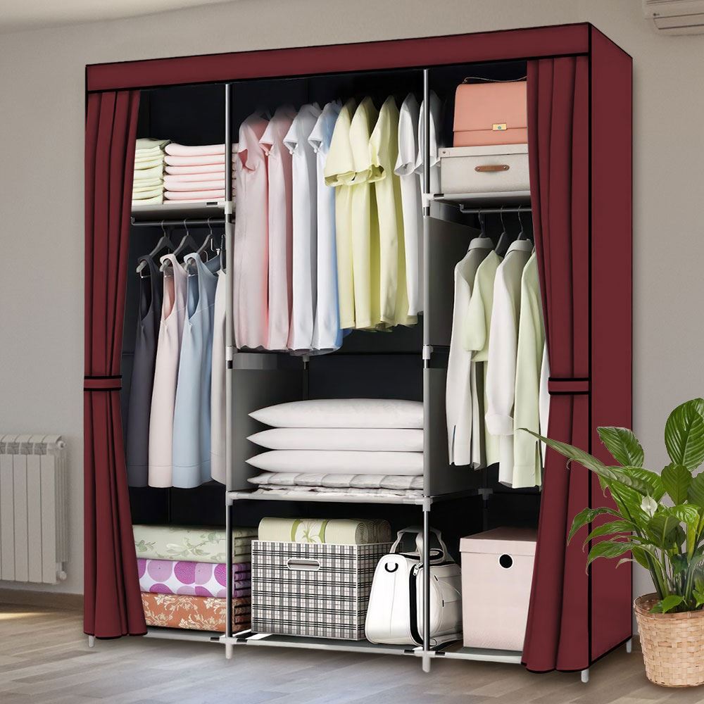 Тканинна складана шафа HCX Storage Wardrobe CL-128 (N-15)